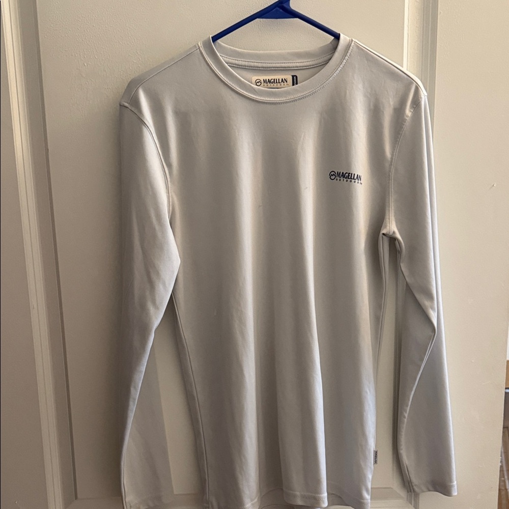 Magellan Outdoors Woman's Classic White Long Sleeve Tee